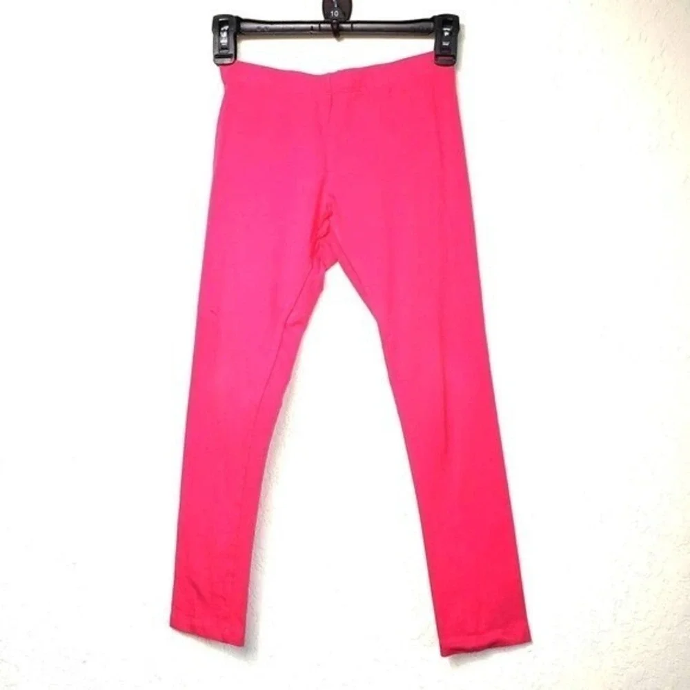Girls‎ Hot Pink Leggings Kids Activewear Casual Pants